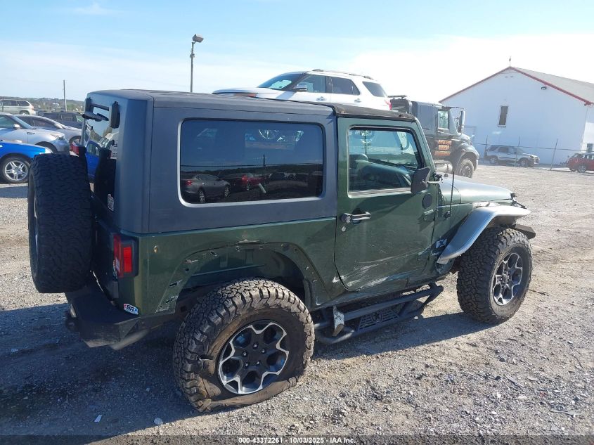 2008 Jeep Wrangler X VIN: 1J4FA24108L534125 Lot: 43372261