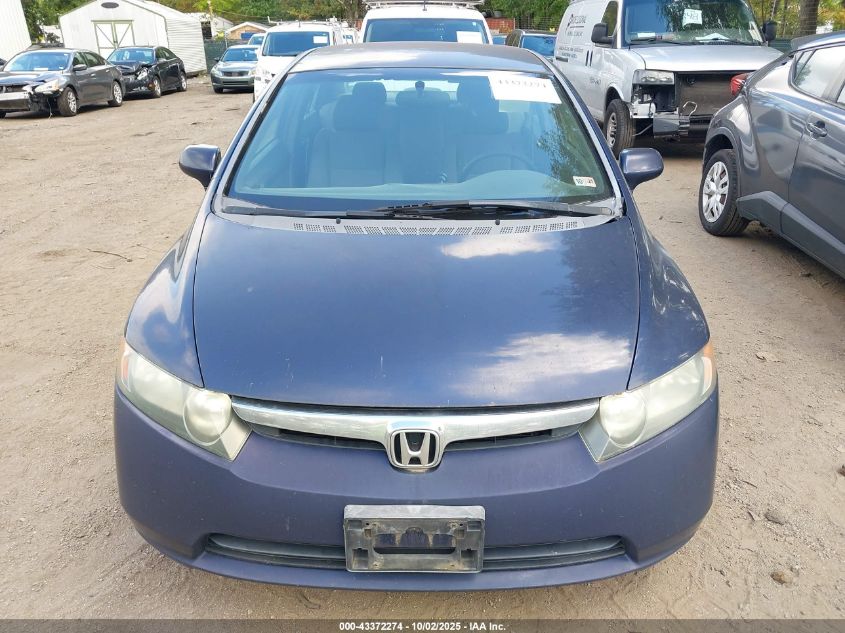 2007 Honda Civic Lx VIN: 1HGFA16517L081049 Lot: 43372274