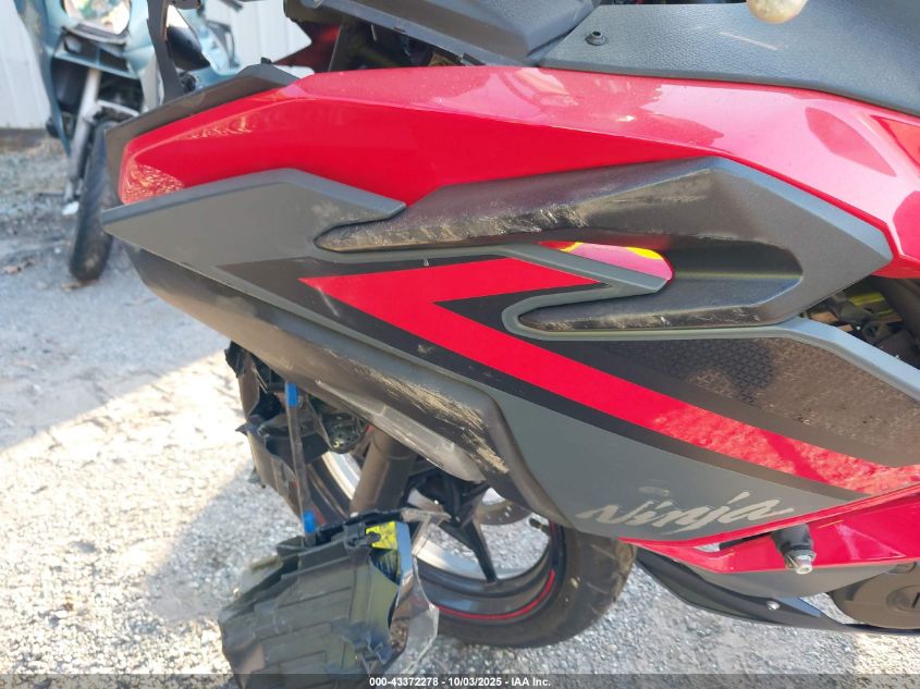 2025 Kawasaki Ex500 A/B VIN: ML5EXGJ1XSDA55419 Lot: 43372278