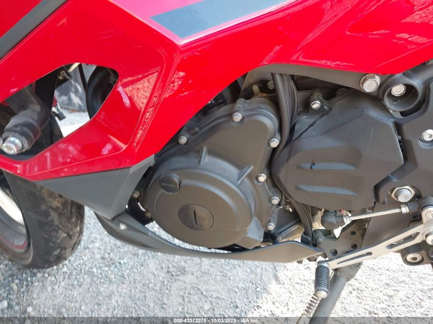 2025 Kawasaki Ex500 A/B VIN: ML5EXGJ1XSDA55419 Lot: 43372278