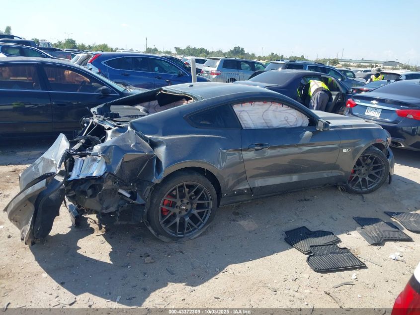 2015 Ford Mustang Gt Premium VIN: 1FA6P8CF3F5309693 Lot: 43372309