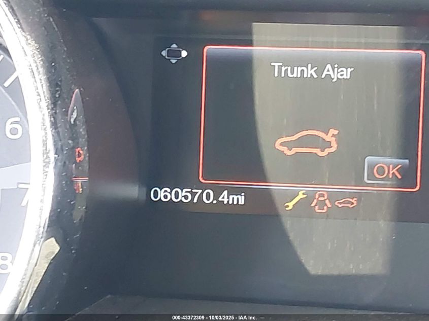 2015 Ford Mustang Gt Premium VIN: 1FA6P8CF3F5309693 Lot: 43372309