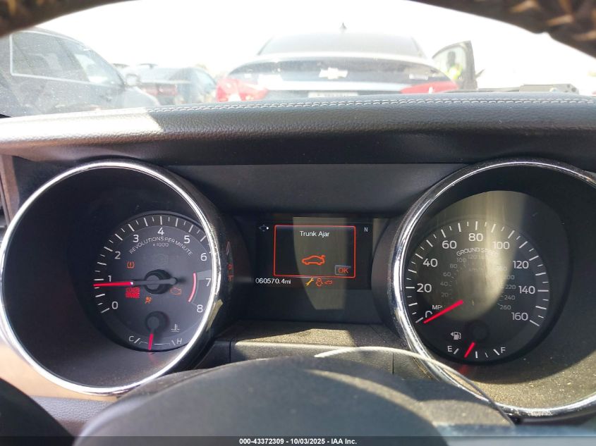 2015 Ford Mustang Gt Premium VIN: 1FA6P8CF3F5309693 Lot: 43372309