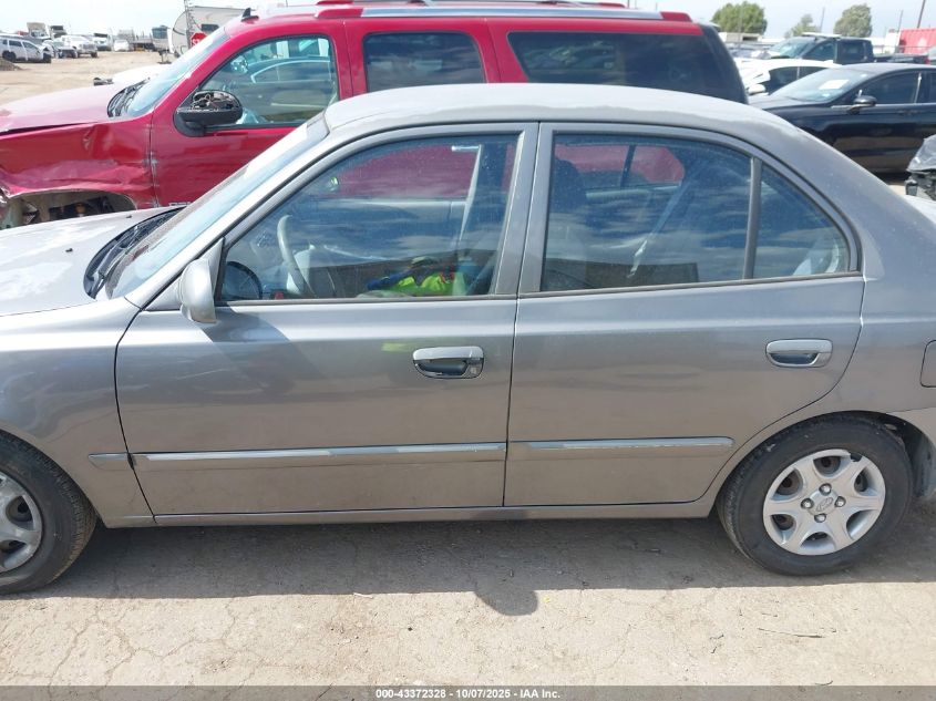 2005 Hyundai Accent Gls VIN: KMHCG45C85U604815 Lot: 43372328
