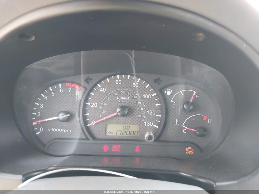 2005 Hyundai Accent Gls VIN: KMHCG45C85U604815 Lot: 43372328