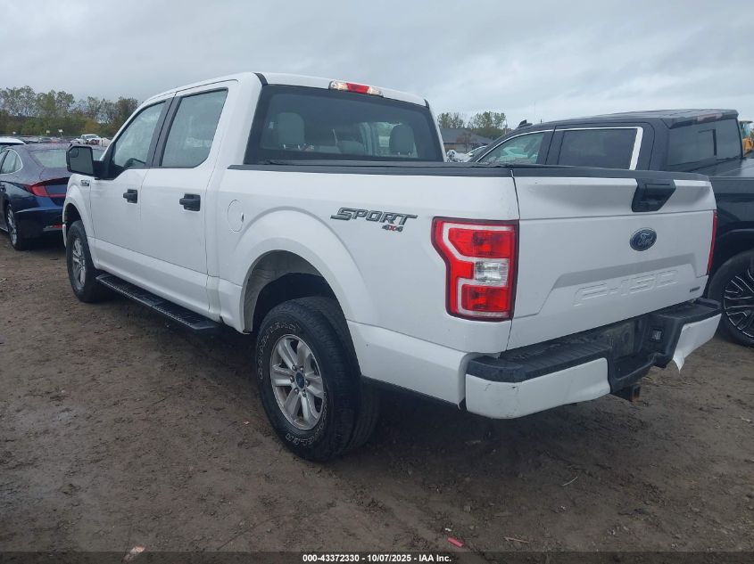 2018 Ford F-150 Xl VIN: 1FTEW1EP1JKD65079 Lot: 43372330