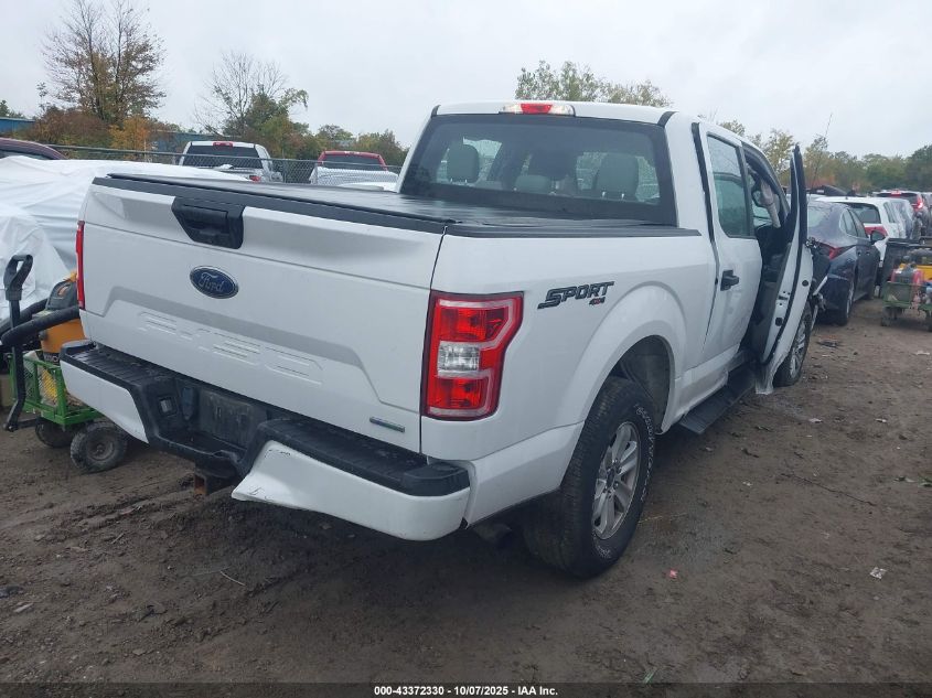 2018 Ford F-150 Xl VIN: 1FTEW1EP1JKD65079 Lot: 43372330