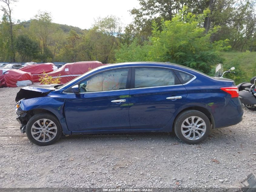 2019 Nissan Sentra Sv VIN: 3N1AB7AP4KY308139 Lot: 43372391