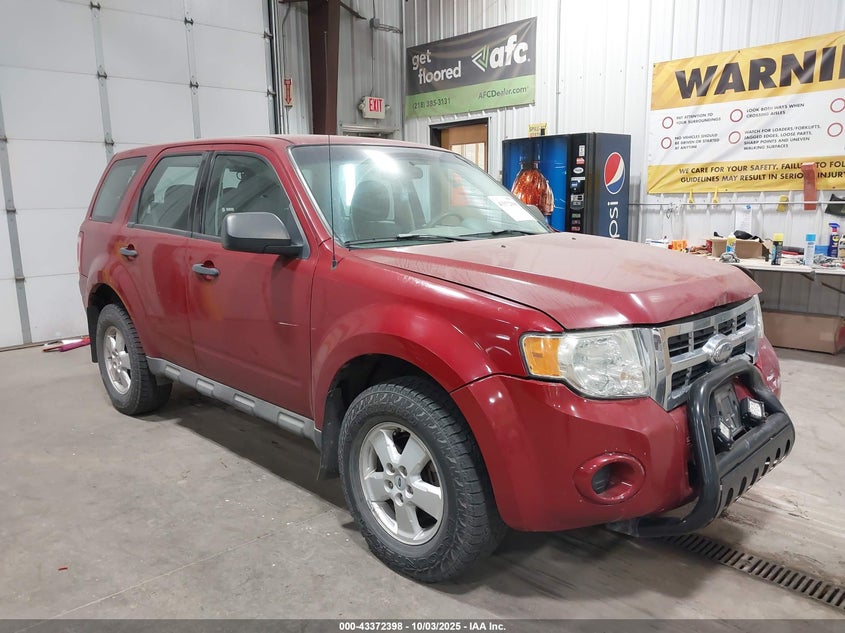 2009 Ford Escape Xls red other gasoline 1FMCU92799KB54624 photo #1
