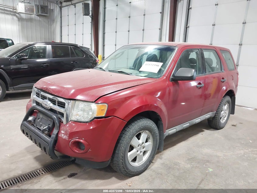 2009 Ford Escape Xls red other gasoline 1FMCU92799KB54624 photo #3