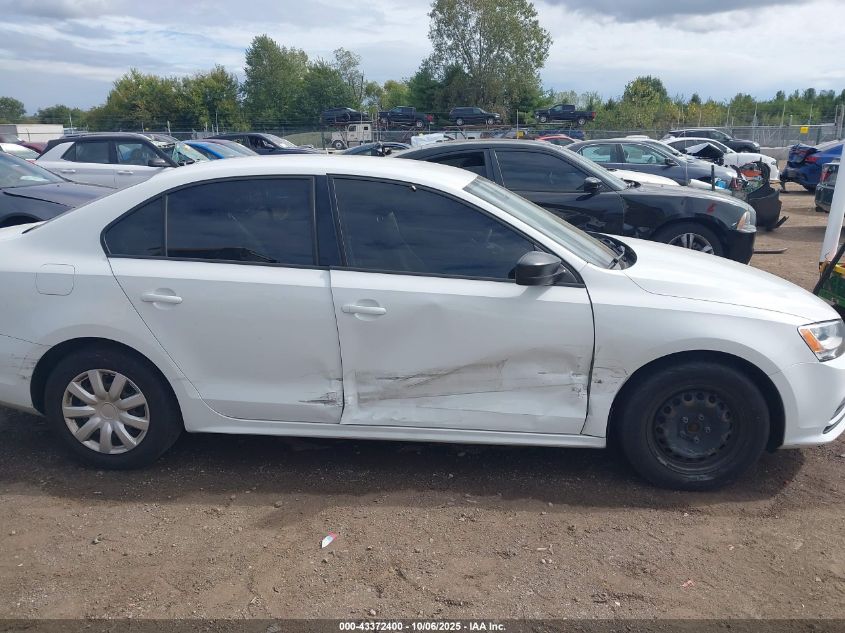 2016 Volkswagen Jetta 1.4T S VIN: 3VW267AJ8GM211183 Lot: 43372400