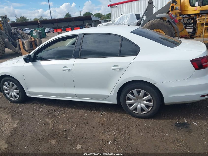 2016 Volkswagen Jetta 1.4T S VIN: 3VW267AJ8GM211183 Lot: 43372400