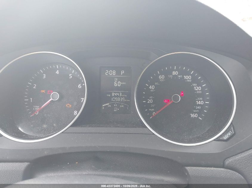 2016 Volkswagen Jetta 1.4T S VIN: 3VW267AJ8GM211183 Lot: 43372400