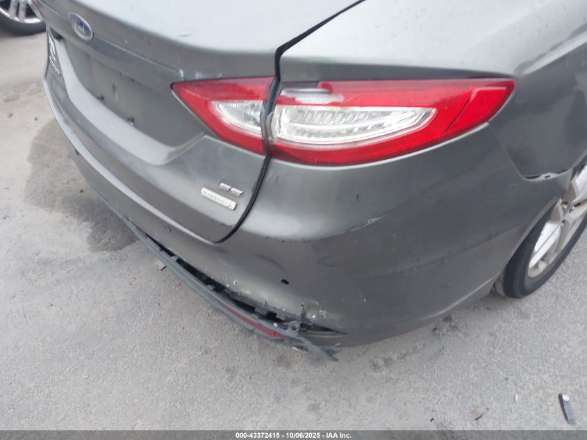 2014 Ford Fusion Se VIN: 3FA6P0HD0ER210687 Lot: 43372415