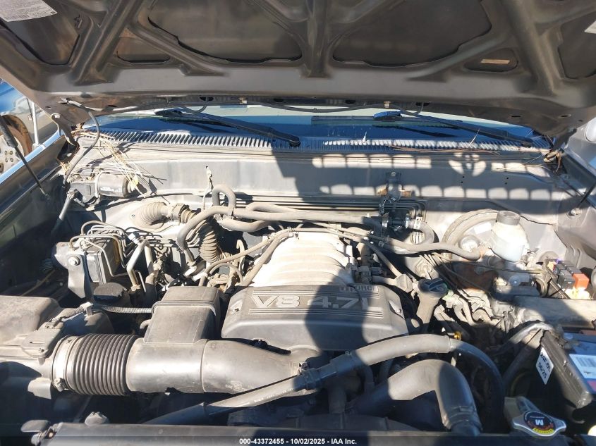 2003 Toyota Sequoia Sr5 V8 VIN: 5TDZT34A93S174198 Lot: 43372455