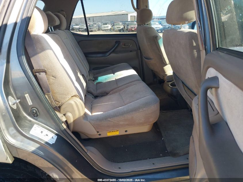 2003 Toyota Sequoia Sr5 V8 VIN: 5TDZT34A93S174198 Lot: 43372455