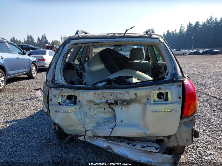 2007 Subaru Outback 2.5I Basic VIN: 4S4BP61C276314459 Lot: 43372459