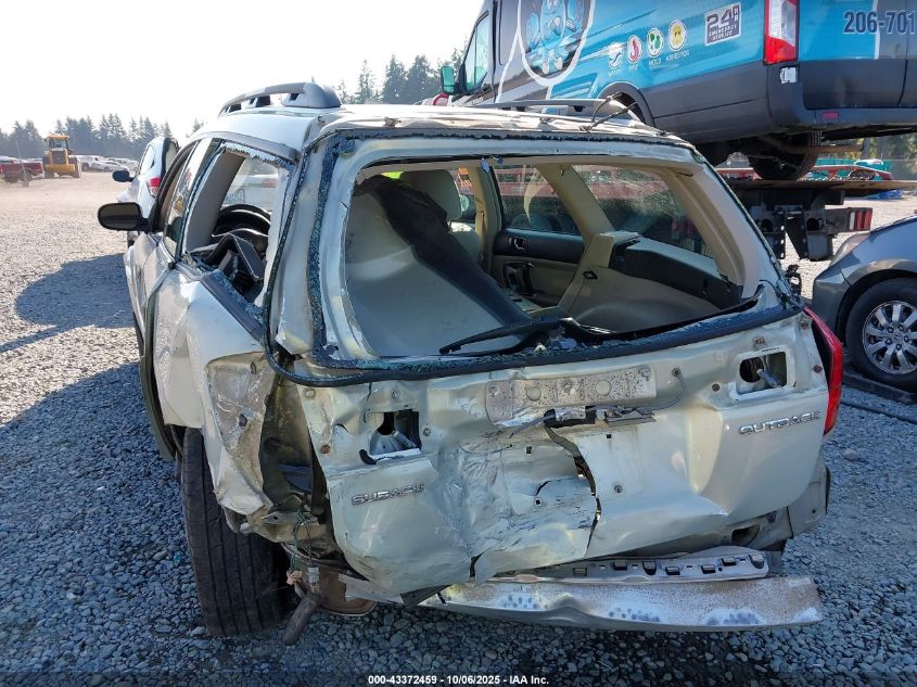 2007 Subaru Outback 2.5I Basic VIN: 4S4BP61C276314459 Lot: 43372459