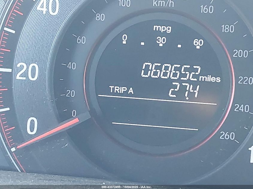 2017 Honda Accord Ex VIN: 1HGCT1B73HA006256 Lot: 43372495