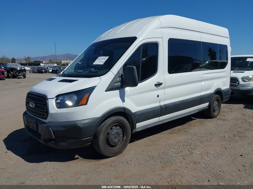 Vin: 1fbax2xm7kkb83297, lot: 43867239, ford transit-350 xl 20192