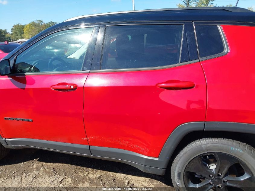 2018 Jeep Compass Altitude 4X4 VIN: 3C4NJDBB3JT395840 Lot: 43372500