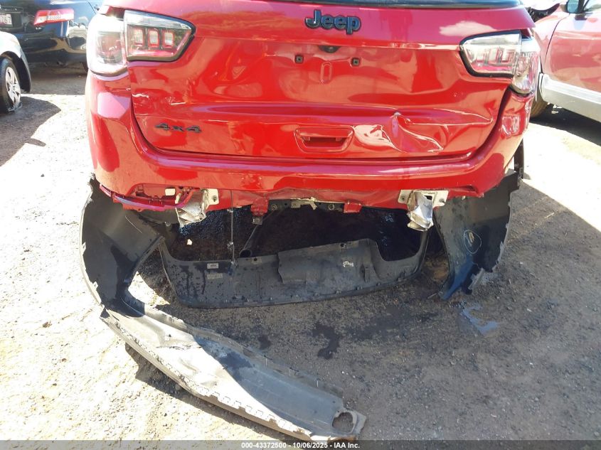 2018 Jeep Compass Altitude 4X4 VIN: 3C4NJDBB3JT395840 Lot: 43372500