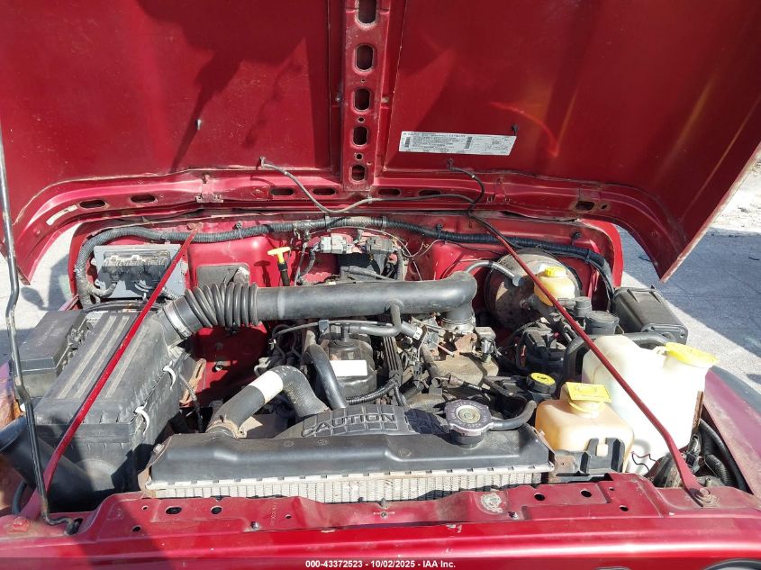 1999 Jeep Wrangler Sport VIN: 1J4FY19S9XP481181 Lot: 43372523