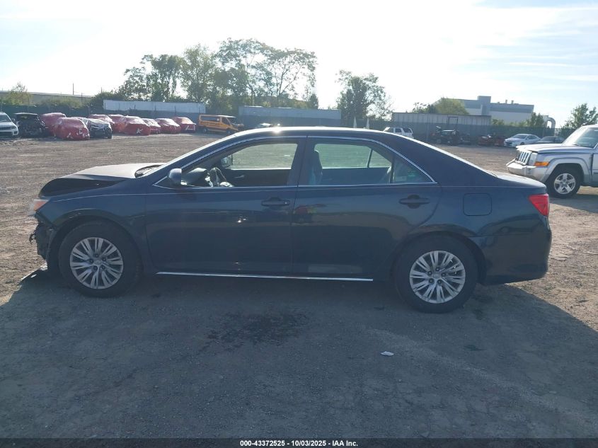 2012 Toyota Camry Le VIN: 4T1BF1FK7CU110915 Lot: 43372525