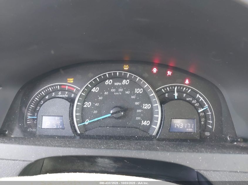 2012 Toyota Camry Le VIN: 4T1BF1FK7CU110915 Lot: 43372525