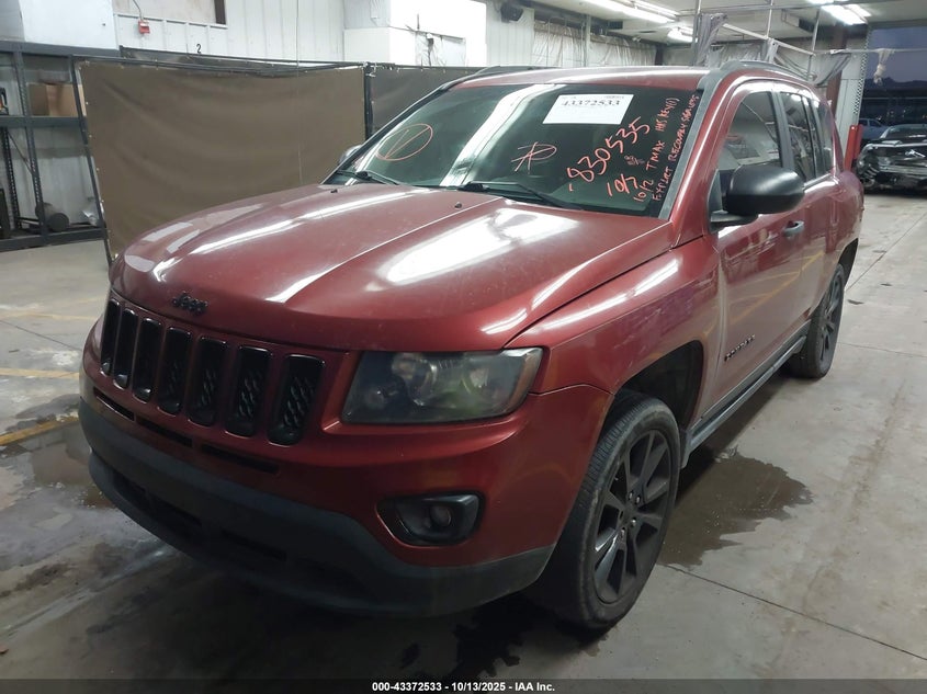 Vin: 1c4njcba9ed830535, lot: 43867275, jeep compass altitude 20142