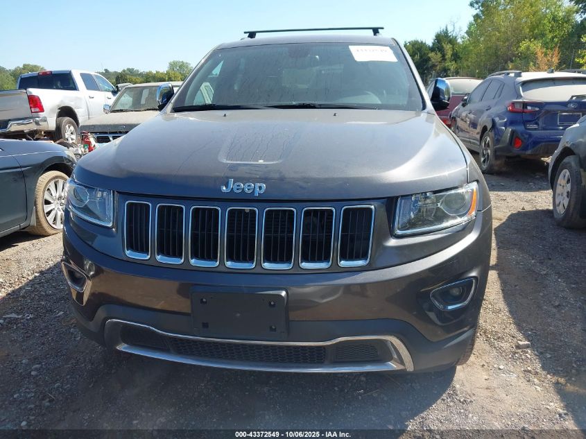 2015 Jeep Grand Cherokee Limited VIN: 1C4RJEBG0FC872455 Lot: 43372549
