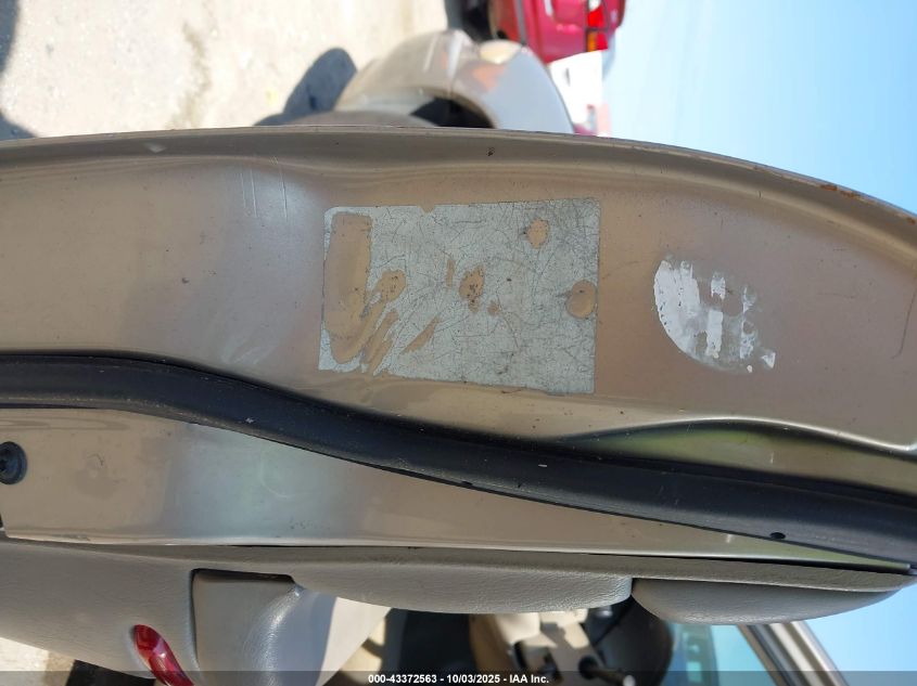 1998 Buick Century Custom VIN: 2G4WS52M6W1606672 Lot: 43372563