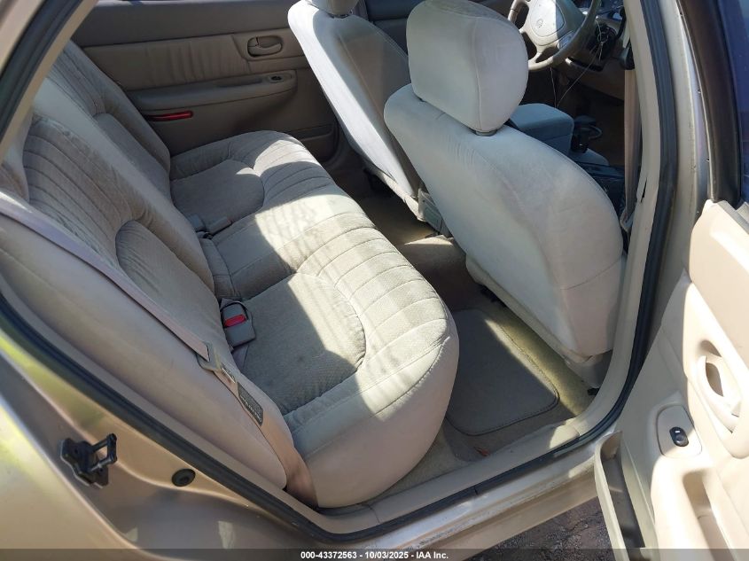 1998 Buick Century Custom VIN: 2G4WS52M6W1606672 Lot: 43372563