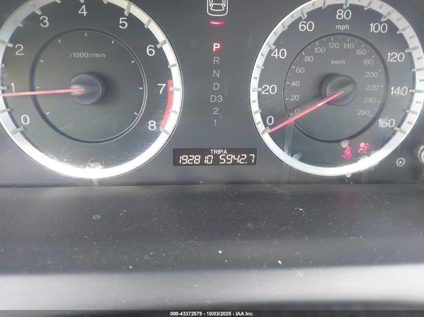 2010 Honda Accord Lxp VIN: 1HGCP2F46AA138573 Lot: 43372579