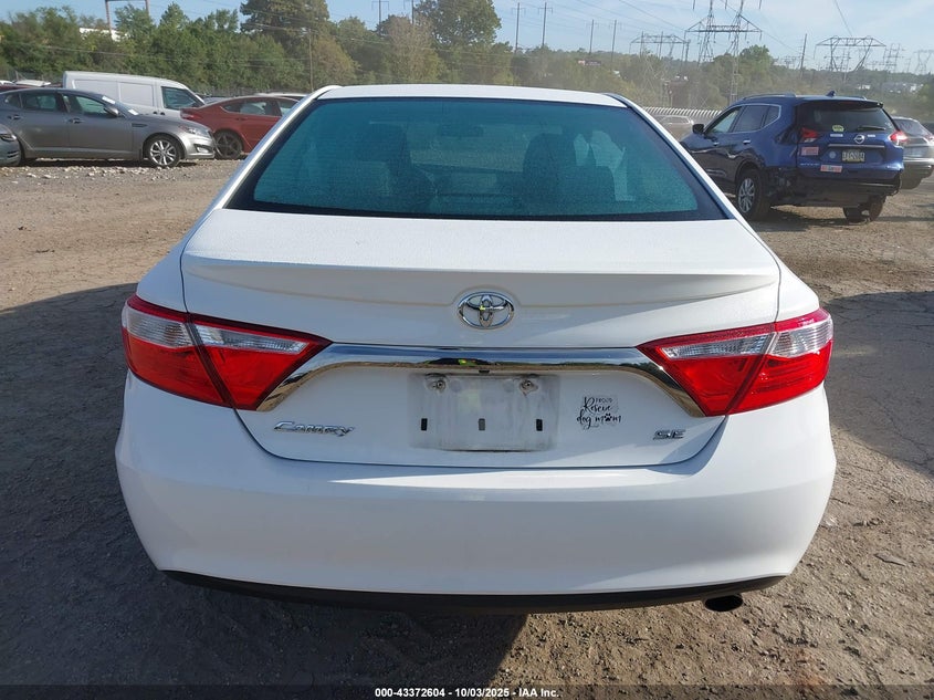 2016 TOYOTA CAMRY SE - 4T1BF1FK3GU234931