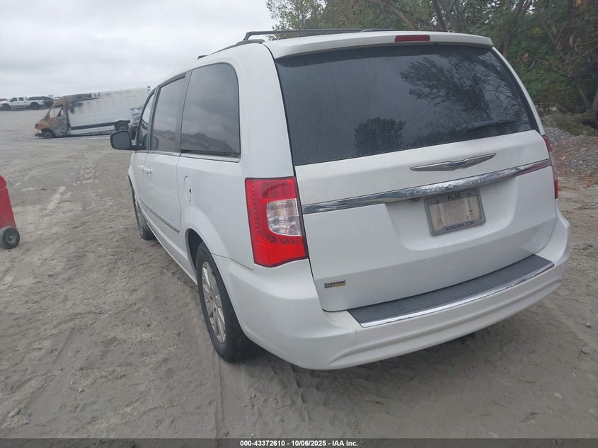 Vin: 2c4rc1bg5gr295000, lot: 43867353, chrysler town & country touring 20163