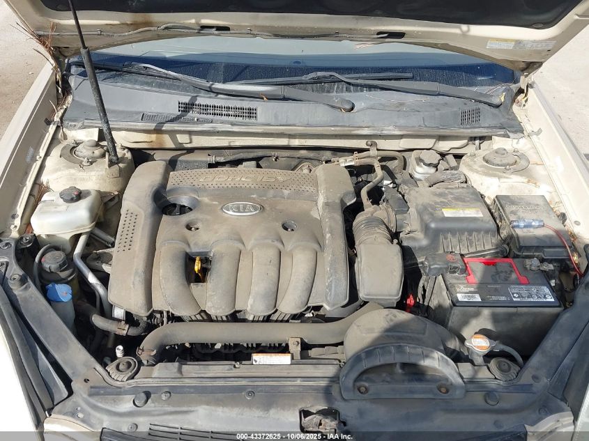 2008 Kia Optima Lx VIN: KNAGE123885184029 Lot: 43372625