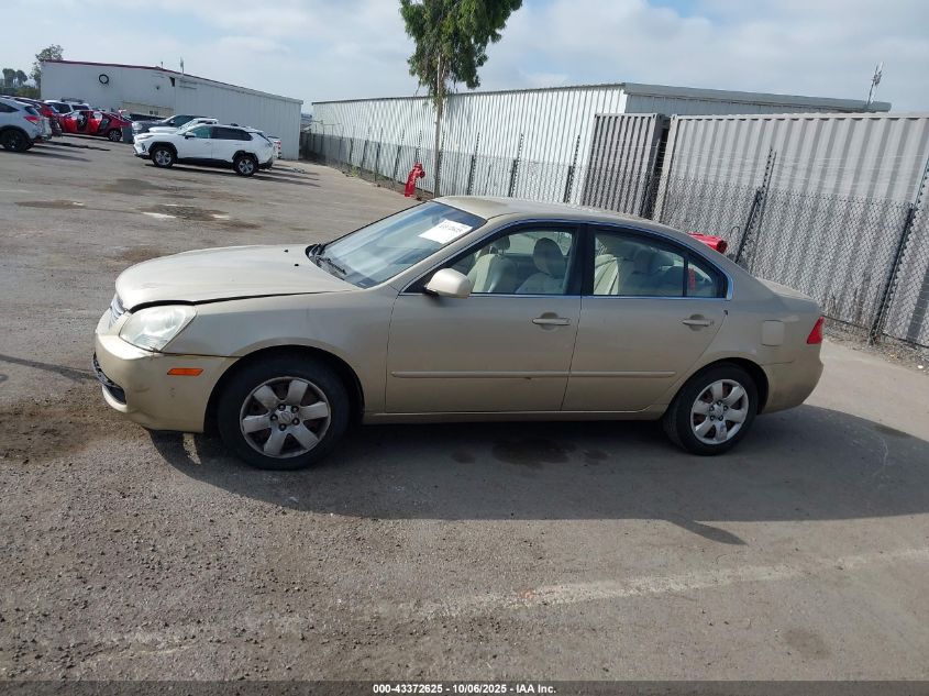 2008 Kia Optima Lx VIN: KNAGE123885184029 Lot: 43372625