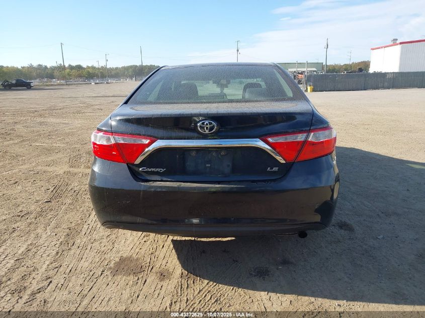 2015 Toyota Camry Le VIN: 4T4BF1FK0FR481604 Lot: 43372629