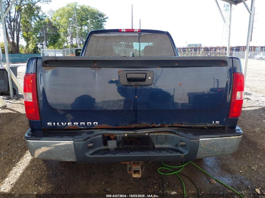 2009 Chevrolet Silverado 1500 Ls VIN: 1GCEK19C29Z264252 Lot: 43372634