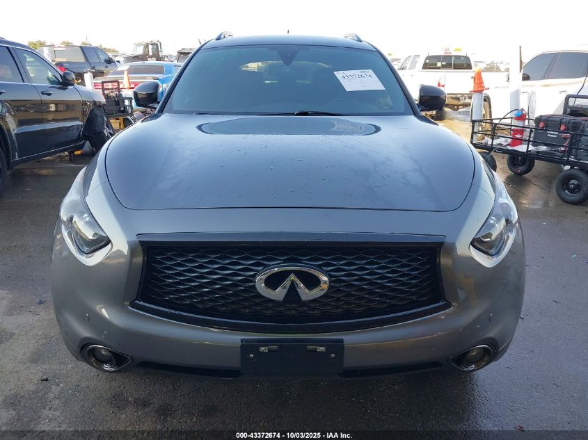 2017 Infiniti Qx70 VIN: JN8CS1MUXHM140835 Lot: 43372674