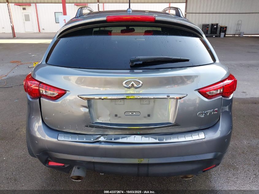 2017 Infiniti Qx70 VIN: JN8CS1MUXHM140835 Lot: 43372674