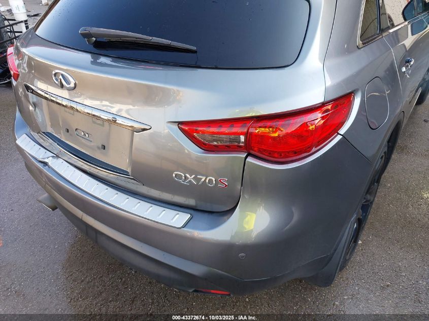 2017 Infiniti Qx70 VIN: JN8CS1MUXHM140835 Lot: 43372674