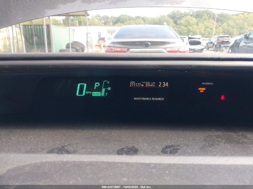 2012 Toyota Prius C Four VIN: JTDKDTB33C1014334 Lot: 43372697