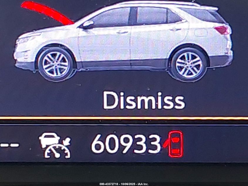 2019 Chevrolet Equinox Premier VIN: 2GNAXXEV3K6104786 Lot: 43372718