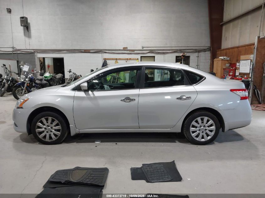 2014 Nissan Sentra Sv VIN: 3N1AB7APXEY321174 Lot: 43372719