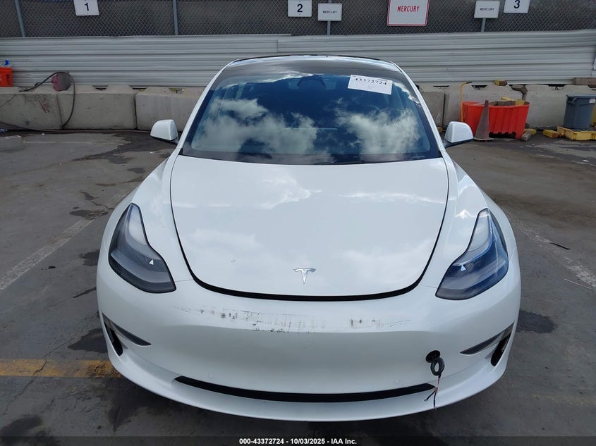 2022 Tesla Model 3 Rear-Wheel Drive VIN: 5YJ3E1EA8NF245112 Lot: 43372724