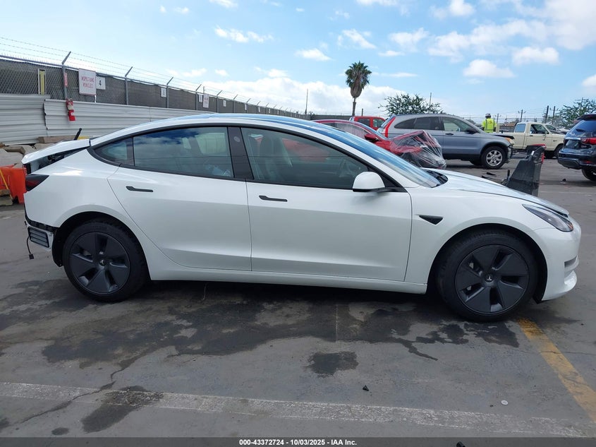 2022 Tesla Model 3 Rear-Wheel Drive VIN: 5YJ3E1EA8NF245112 Lot: 43372724