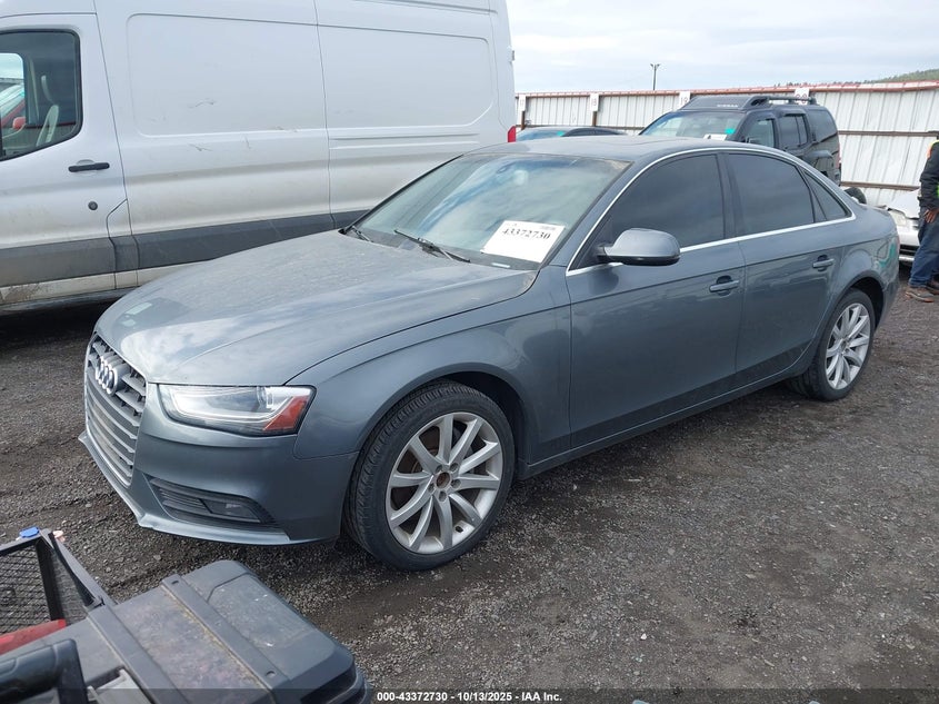 2013 AUDI A4 2.0T PREMIUM WAUEFAFL0DN043691