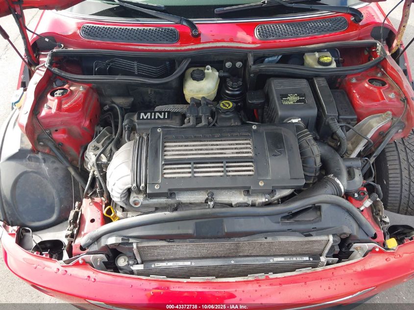 2008 Mini Cooper S VIN: WMWRH33508TL96592 Lot: 43372738